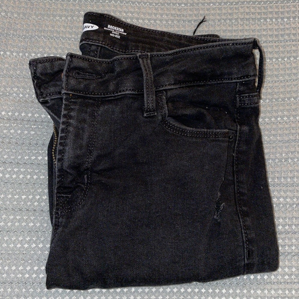 Old navy rockstar super skinny ankle size 6